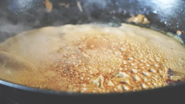 Sweet chestnut pancakes, Sweden